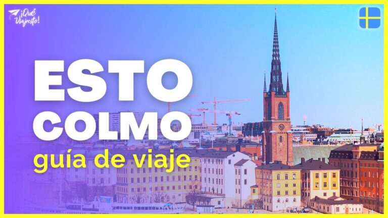 Requisitos para viajar a estocolmo desde españa